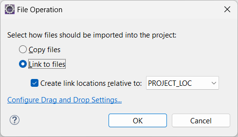 File Operation dialog