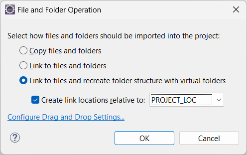 File and Folder Operation dialog